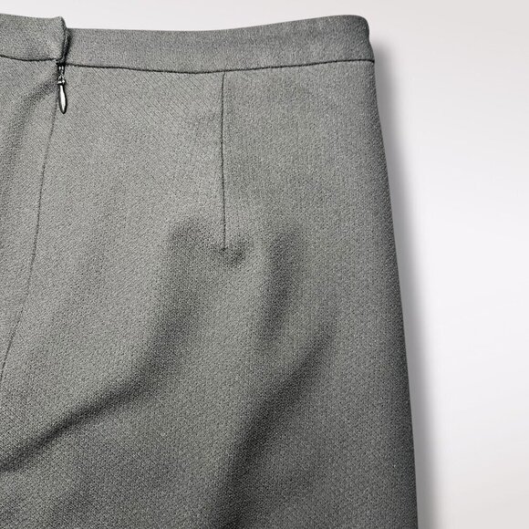 Banana Republic Black Wrap Style Mini Skirt Button Detail Size 0 - Picture 8 of 9